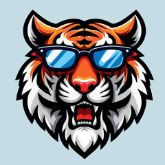 mascot tiger logo gaming