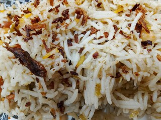 boiled rice, steamed rice, cooked rice, basmati rice, white rice, savory food, close-up food photography, macro shot, high resolution, food styling