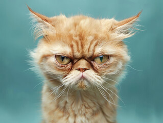 21 Grumpy Pets Capture the comedic charm of pets with hilariously grumpy expressions