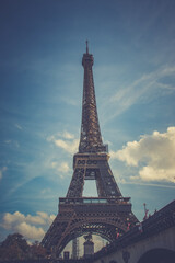 The Eiffel Tower : a Famous Iron Sculpture, Symbol of Paris