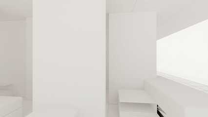 architecture interior 3d