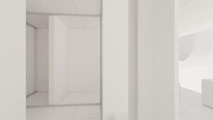 architecture interior 3d