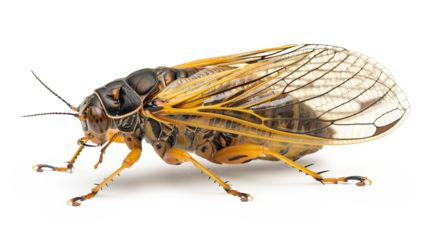 cicada Isolated on transparent background