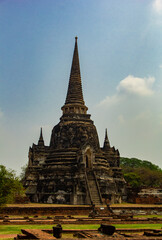 Fototapeta premium Wat Phra Si Sanphet temple at Thailand