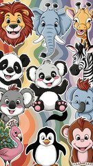 Stikers de Animales
