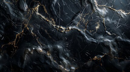 Black Marble and Dramatic Lighting