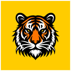 illustration of siberian tiger drawing vector svg
