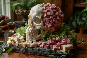 Charcuterie composition (604.)