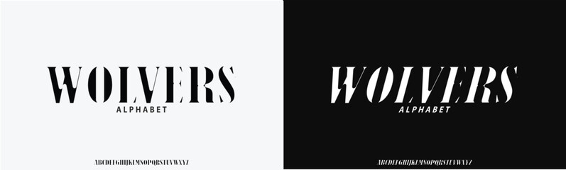 Modern Bold Font. Sans Serif Font. Regular Italic Uppercase Lowercase Typography urban style alphabet fonts for fashion, sport, technology, digital, movie, logo design, vector illustration