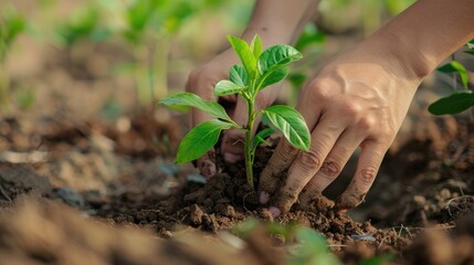 Planting trees and reforesting are essential actions to prevent and combat sand encroachment on Arbor Day