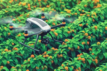 Monitoring agriculture 40 explores innovative watering and insecticide strategies, leveraging agricultural drone technology for sustainable farm harvesting practices
