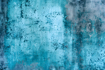 Obraz premium Blue light concrete texture for background in summer wallpaper, cyan cement colour sand wall of tone vintage, abstract teal dark color. Suitable for urban design and modern architecture themes.
