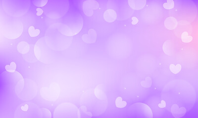 Blurred valentine's day background