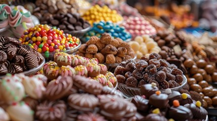 During the Corpus Christi festival you can indulge in an array of traditional sweets and candies