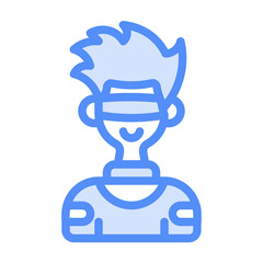 Low Life Icon With Linear Color Style 