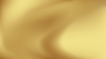 Gold abstract blurred gradient background. Vector illustration.