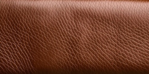  leather texture with fine grain details, showcasing rich brown tones