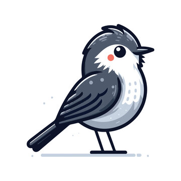 recommend clip art: Bird Silhouette vector flat illustration.