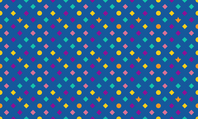 Flat Design Seamless Pattern Wallpaper Background