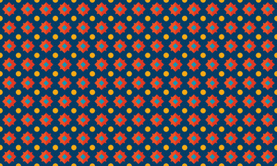 Flat Design Seamless Pattern Wallpaper Background