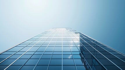 Iconic landmark office building standing as a symbol of progress and prosperity in the urban landscape