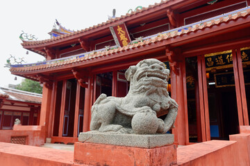 Fototapeta premium Confucius Temple in Tainan, Taiwan.