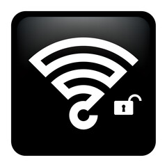 Wifi status icon Vector illustration