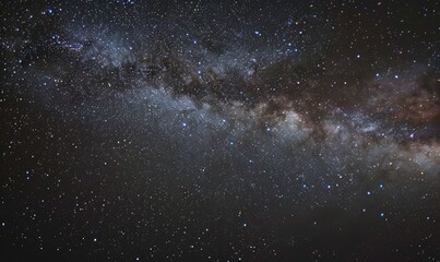 Sky's majesty, a canopy of stars