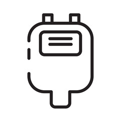 Bag Blood Donate Line Icon
