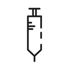 Donation Health Injection Line Icon