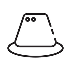 Cowboy Fashion Hat Line Icon