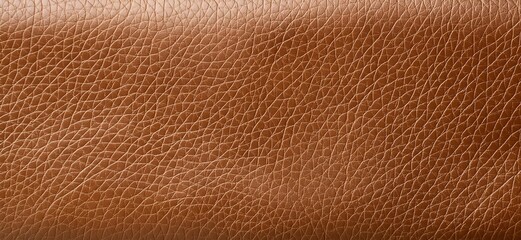 leather texture with fine grain details, showcasing rich brown tones