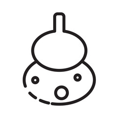 New Water Year Line Icon