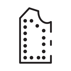 Pattern Prepare Sewing Line Icon