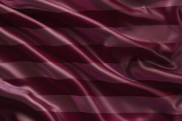 Obraz premium Rich backdrop deep burgundy flag waves.