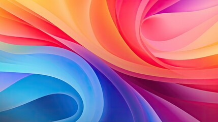 Abstract gradient background with swirling vortex patterns