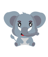 chuby charachter animal design vector animal cartoon charachter