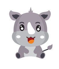chuby charachter animal design vector animal cartoon charachter