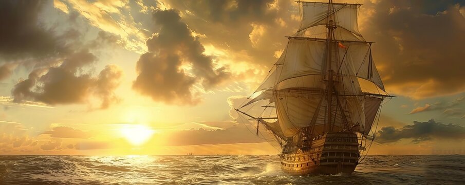 Develop a historical fiction novel set during the golden age of maritime trade, where a merchant captain risks everything to navigate his cargoladen ship through treacherous waters to the bustling por