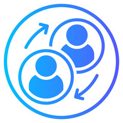 change gradient icon