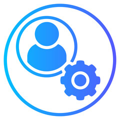 settings gradient icon