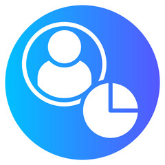 stats gradient icon