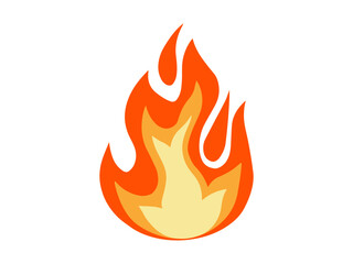 Blaze Fire Flame Background Illustration

