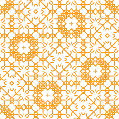 The classic seamless abstract pattern of lines and element.