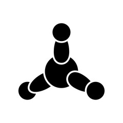 Molecule icon template