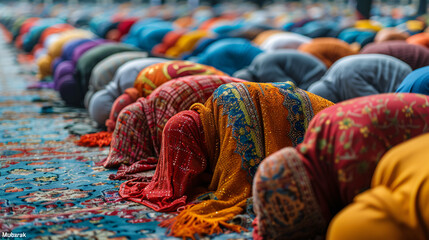 Eid Al-Fitr, A Vector Illustration Masterpiece Celebrating the Spirit of a Cherished Muslim Festival
