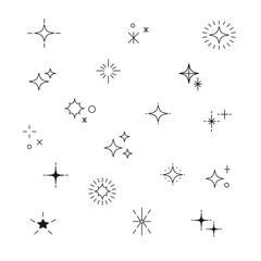 キラキライラストパーツ素材