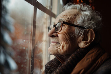 A Life Well-Lived Reflecting the happiness of a senior thriving in their later years.