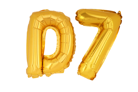 Golden word & number D7 isolate no white background.png