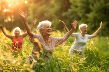 Senior Vitality Exercises Fun and easy routines to keep seniors fit active
